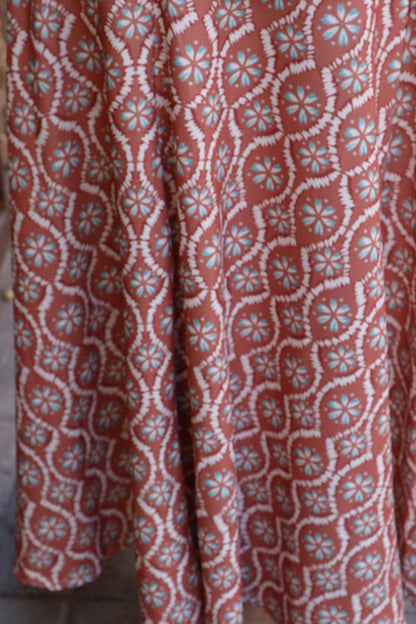 FALDA FLOR CORAL
