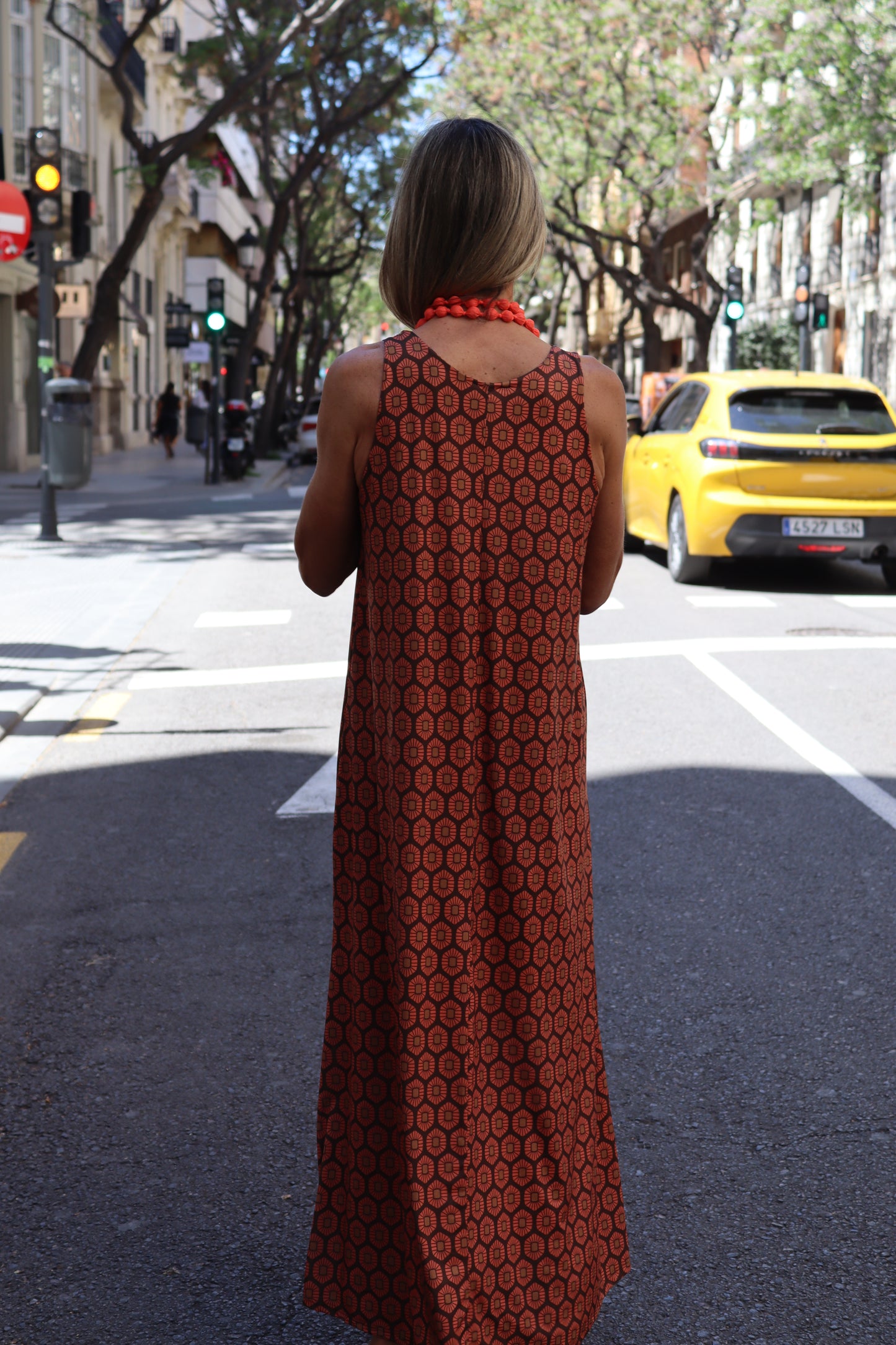 VESTIDO PILAR TERRACOTA