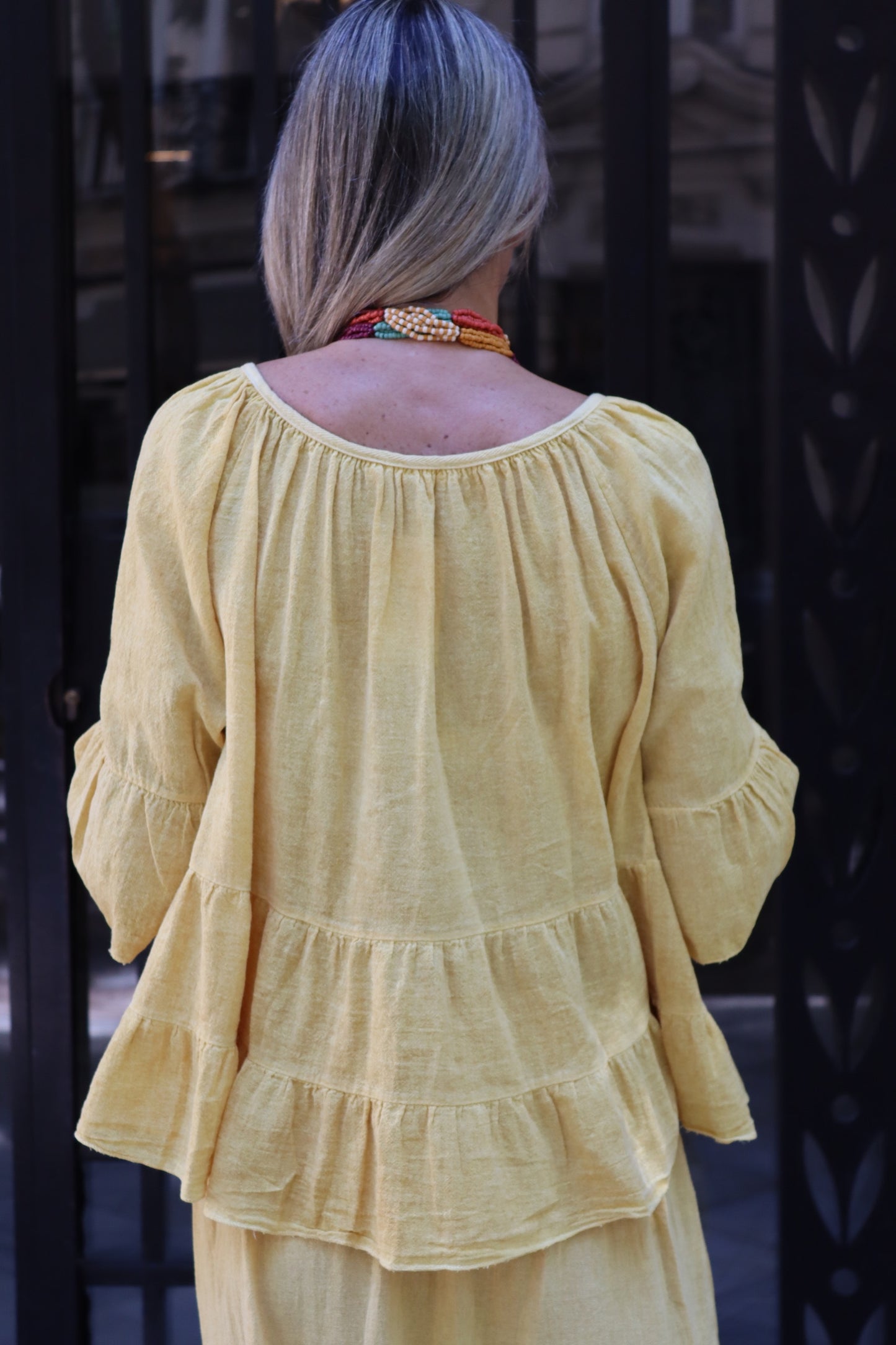 BLUSA CELIA AMARILLA