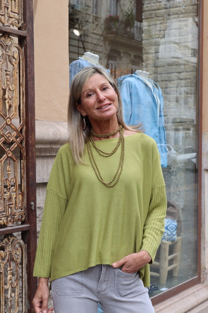 JERSEY LIDIA PISTACHO