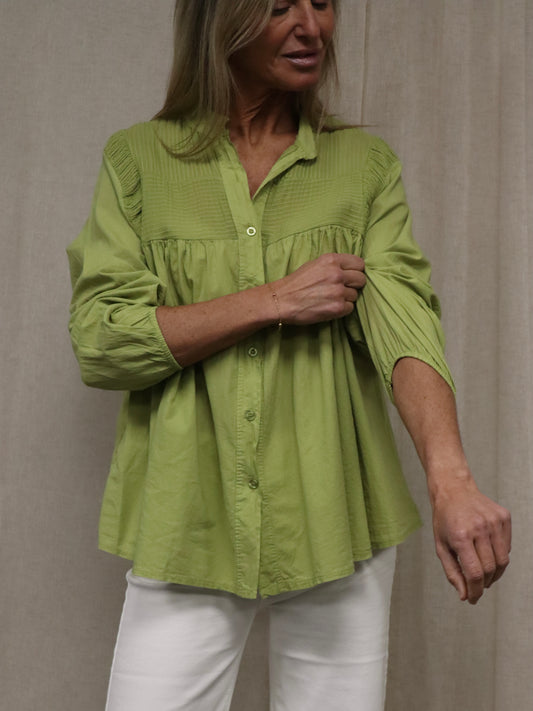 CAMISA VENECIA PISTACHO