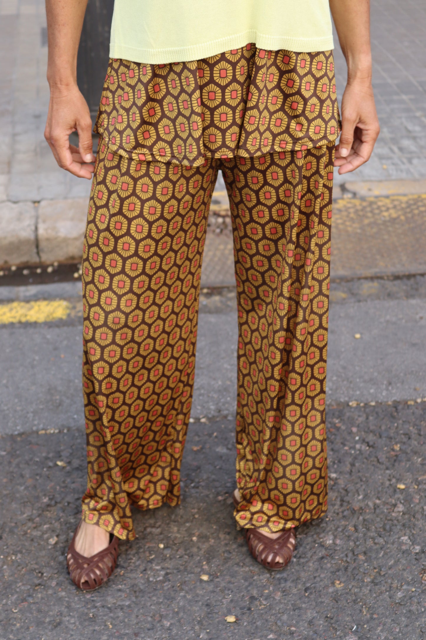 PANTALÓN PILAR MOSTAZA