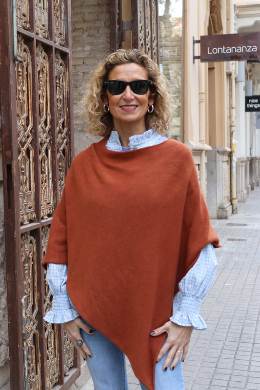 PONCHO PAULA TEJA