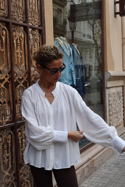 BLUSA SICILIA BLANCA