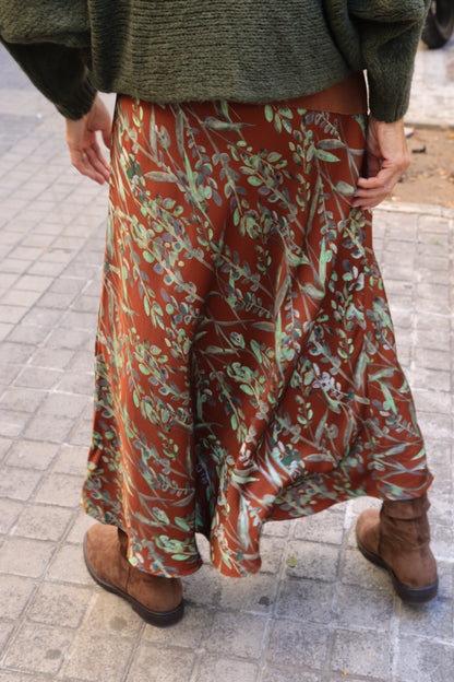 FALDA ALICE TERRACOTA