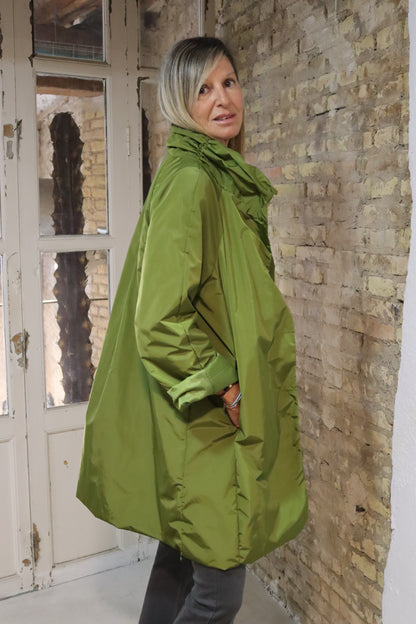 GABARDINA VERDE OLIVA