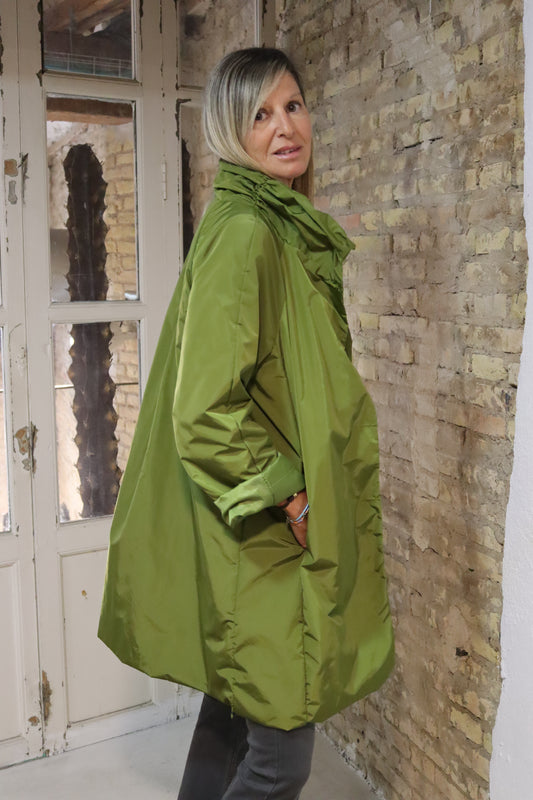 GABARDINA VERDE OLIVA