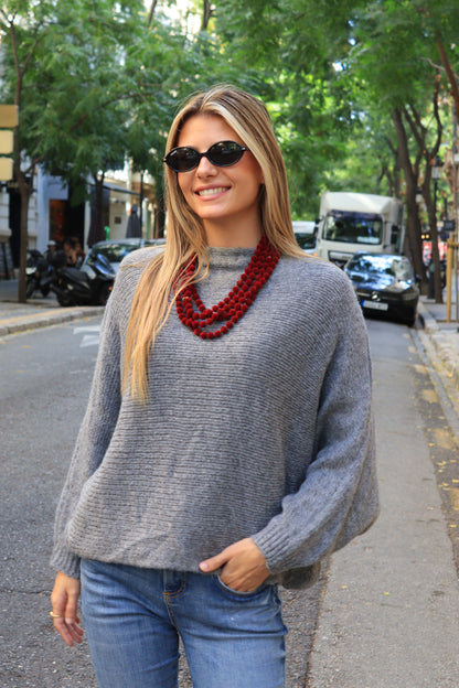 JERSEY CRUZADO GRIS