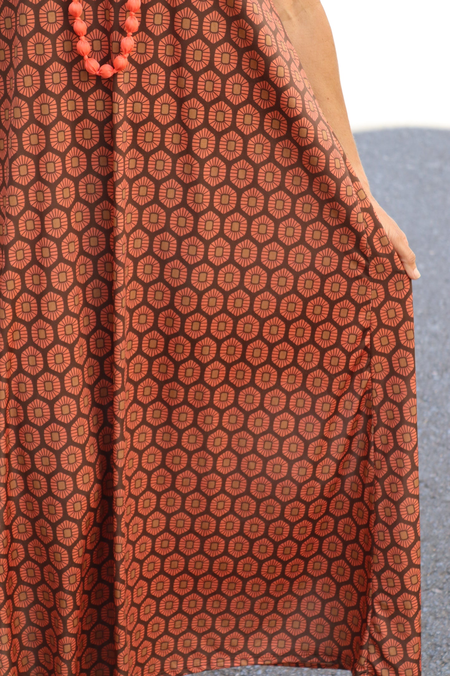 VESTIDO PILAR TERRACOTA