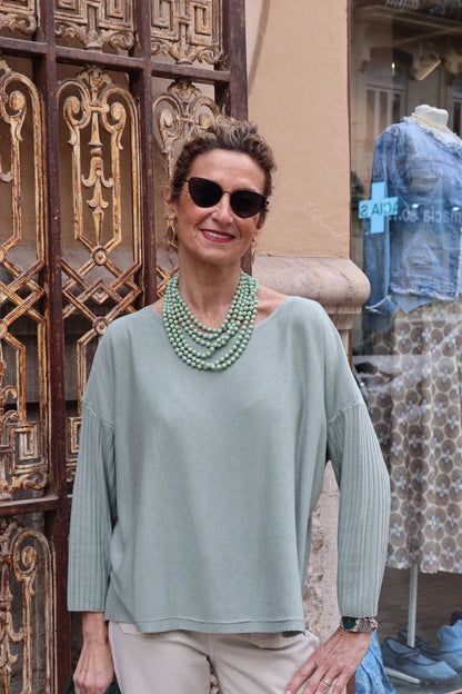 JERSEY LIDIA VERDE AGUA