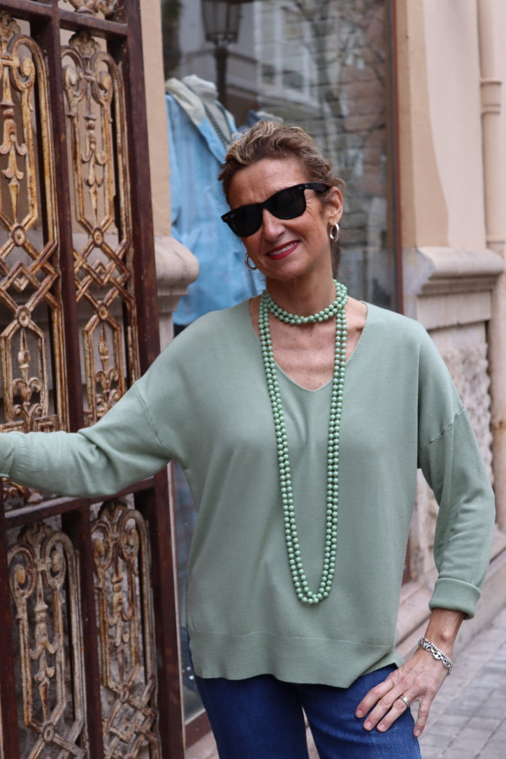 JERSEY MERAKI VERDE AGUA