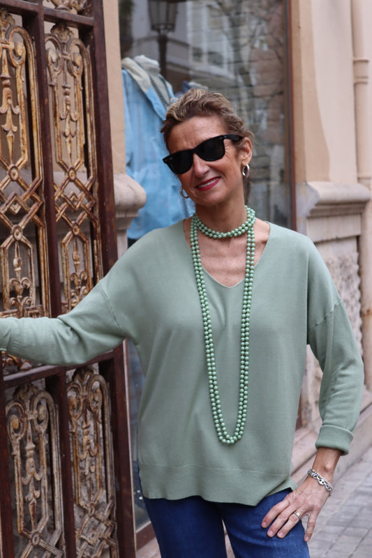 JERSEY MERAKI VERDE AGUA