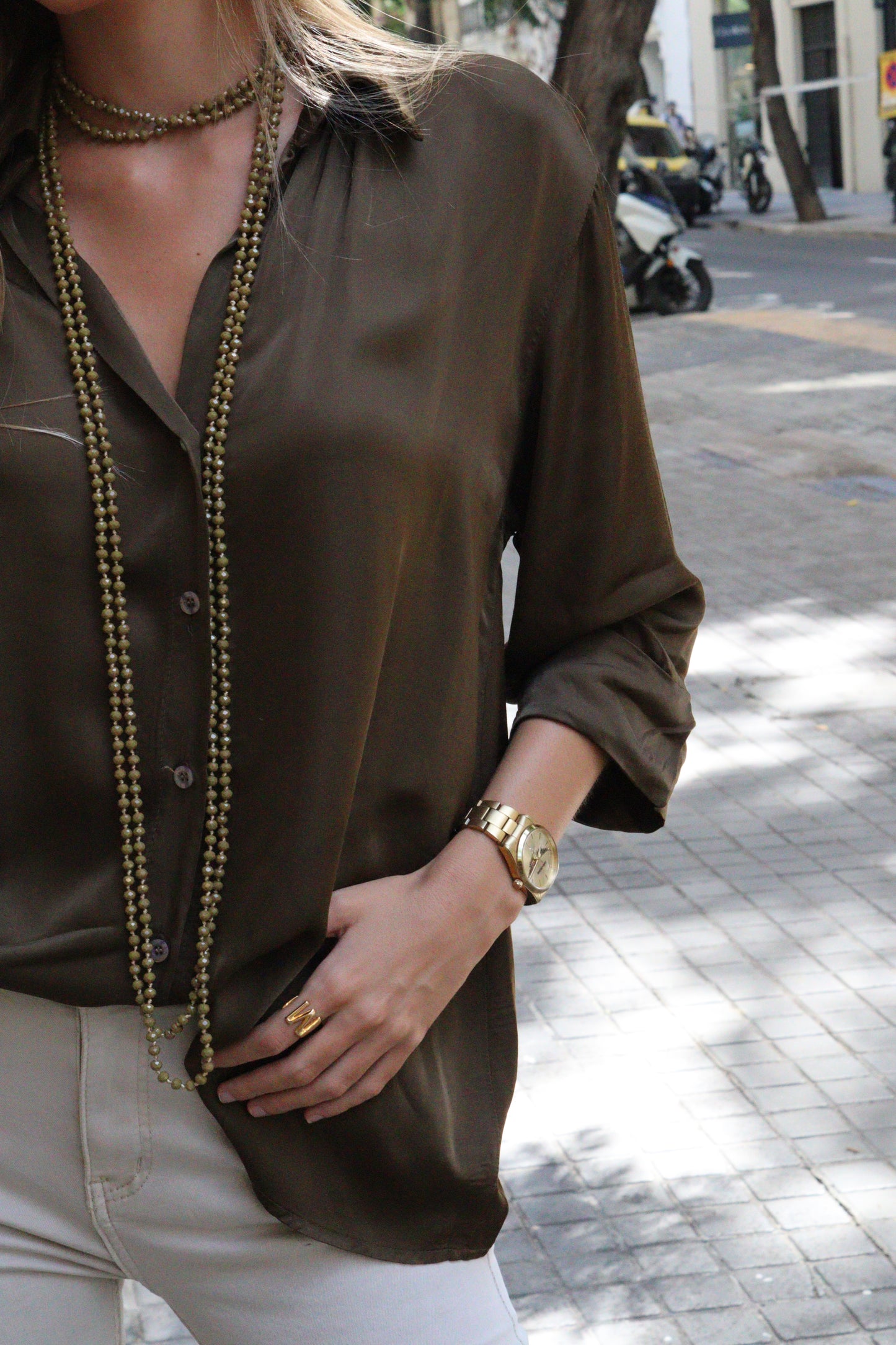 CAMISA MONACO VERDE