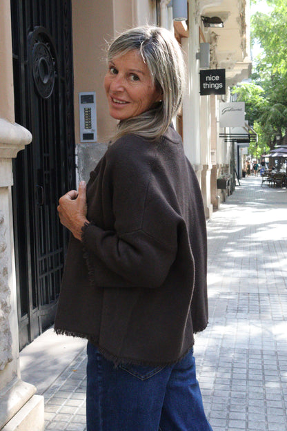 CHAQUETA VICTORIA CHOCOLATE