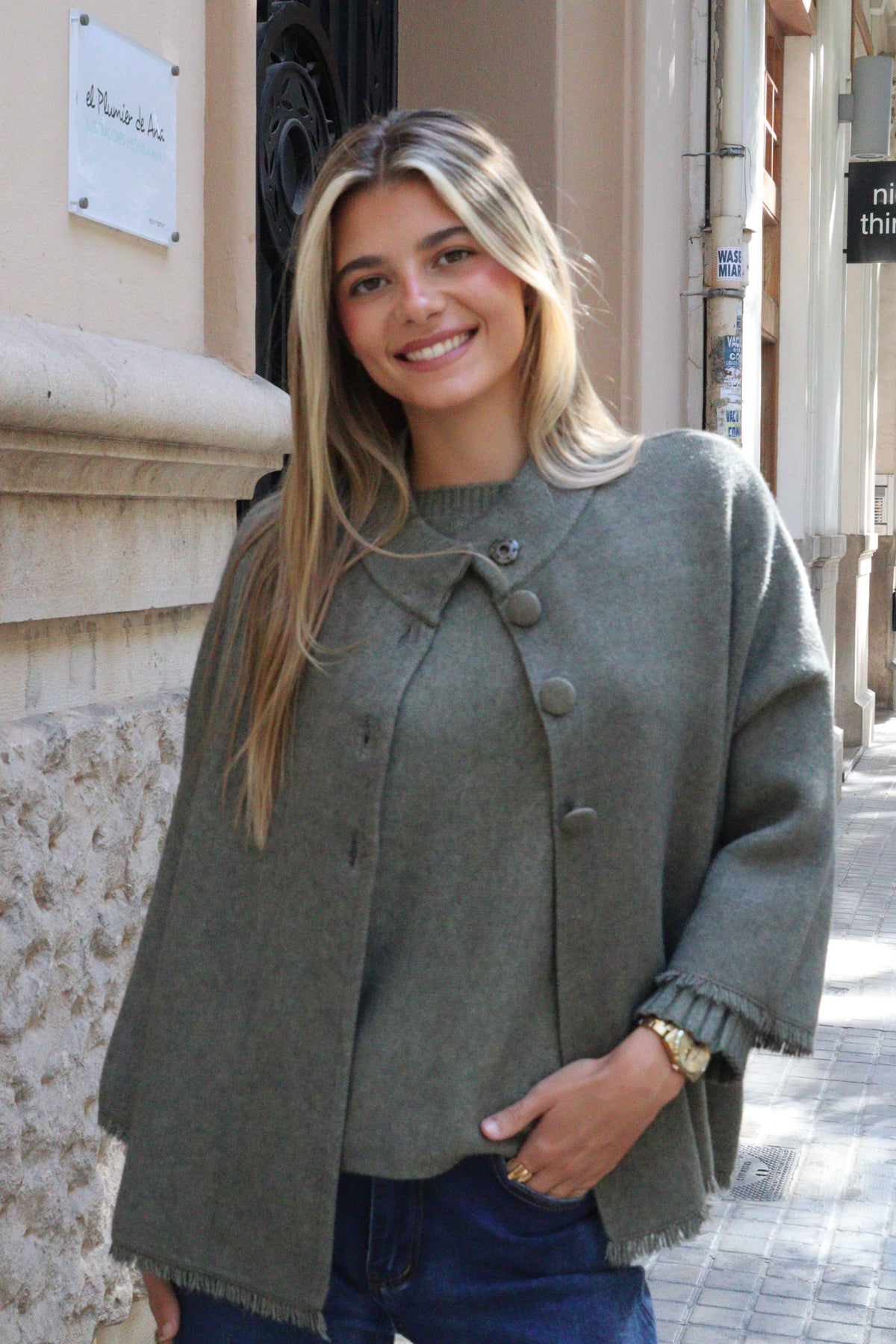 CHAQUETA VICTORIA VERDE