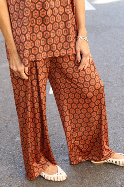 PANTALÓN PILAR TERRACOTA