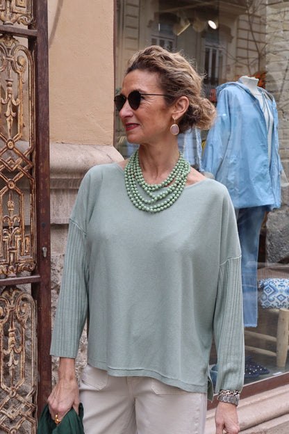 JERSEY LIDIA VERDE AGUA