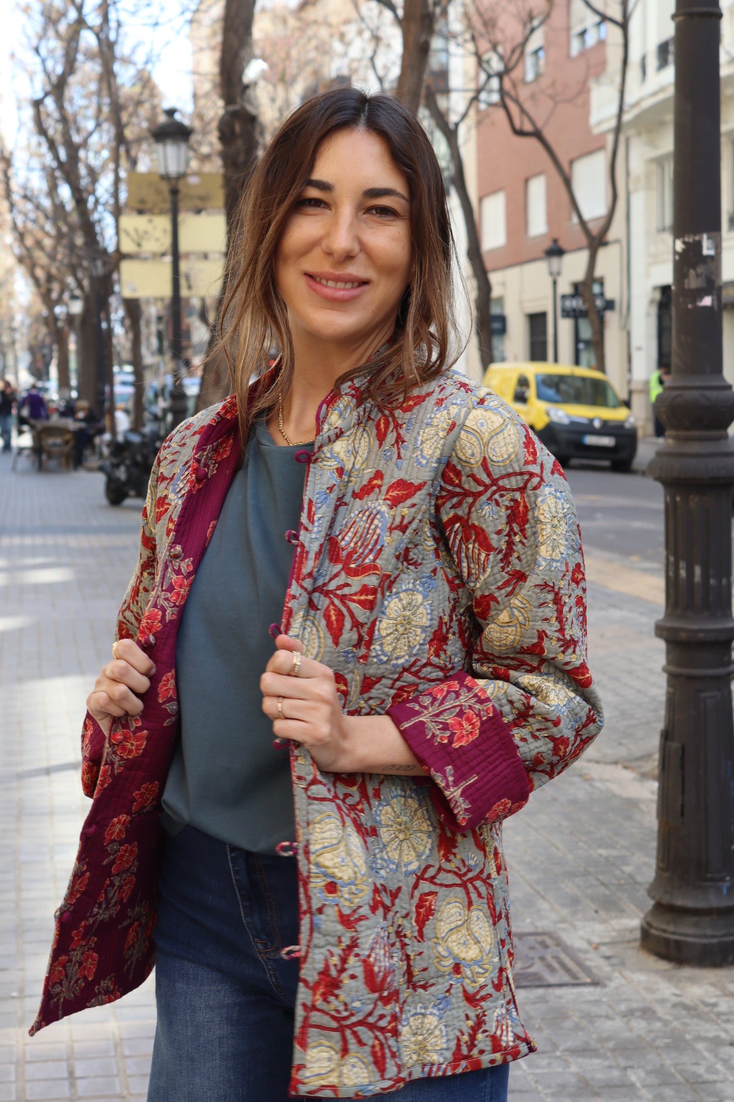 CHAQUETA REVERSIBLE S/M