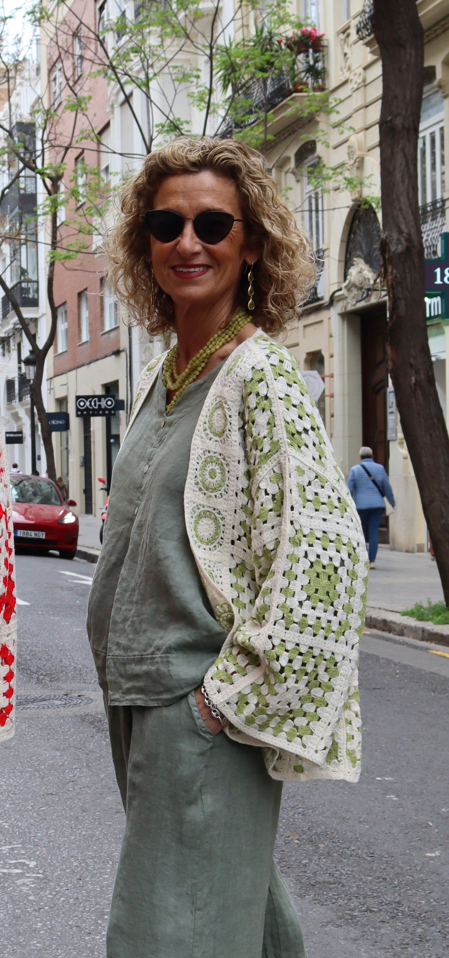 CHAQUETA NIZA PISTACHO
