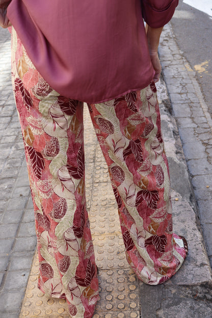 PANTALON PALMA ROSA