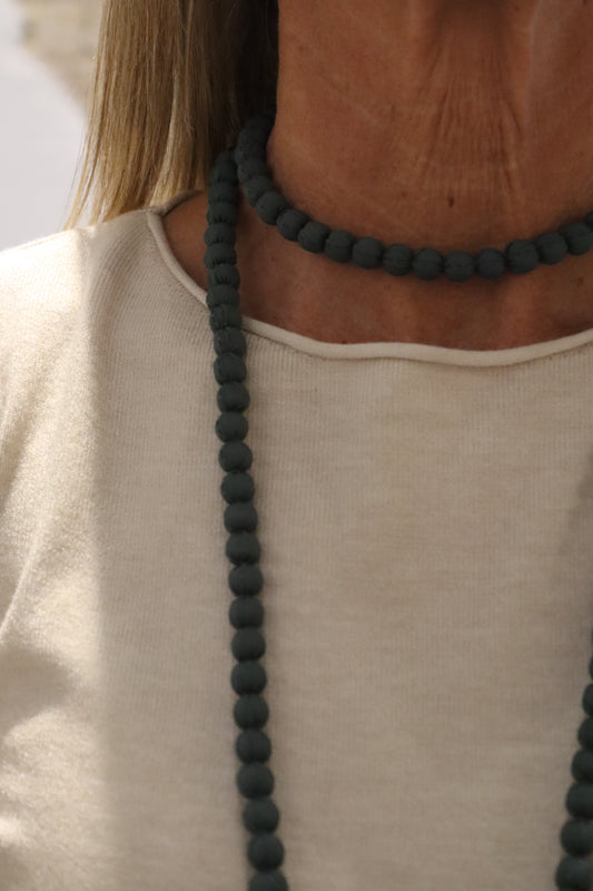COLLAR EVA GRIS AZULADO