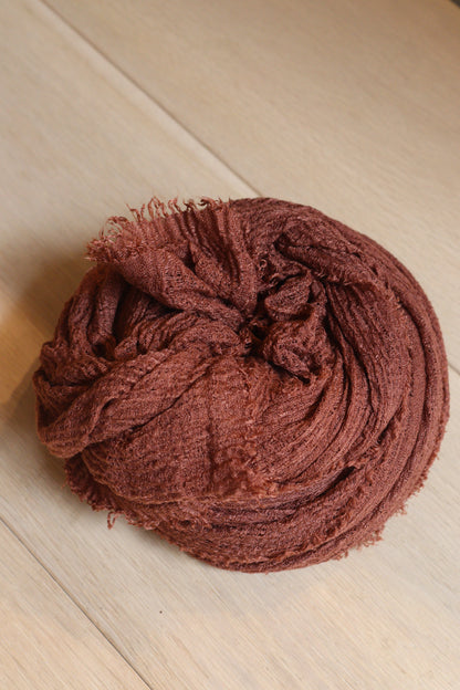 PAÑUELO LISO TERRACOTA