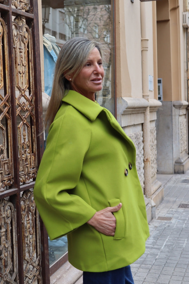 ABRIGO ITALIA PISTACHO