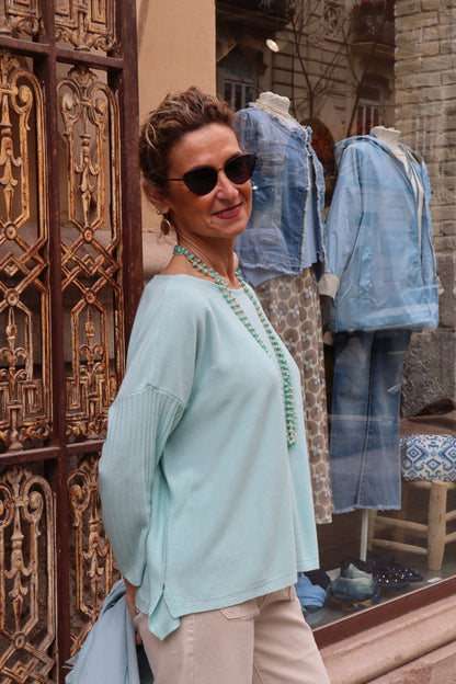 JERSEY LIDIA TURQUESA