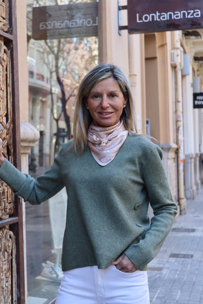 JERSEY BOTONES VERDE