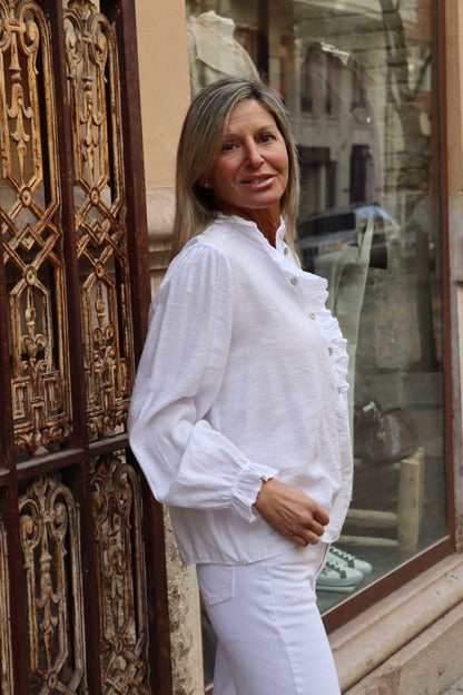 BLUSA TOSCANA BLANCA