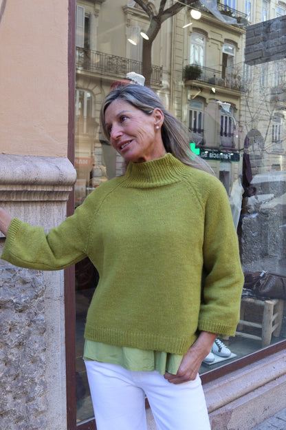 JERSEY BERTA PISTACHO