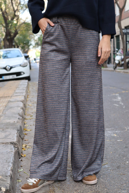 PARIS BLUE KNIT PANTS