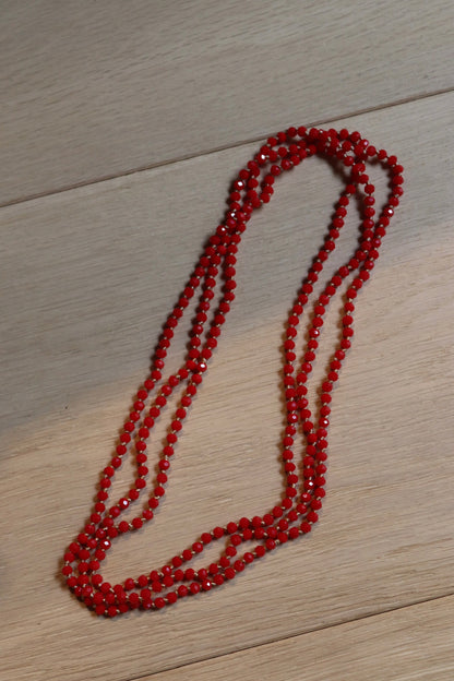 COLLAR ZOE MINI ROJO