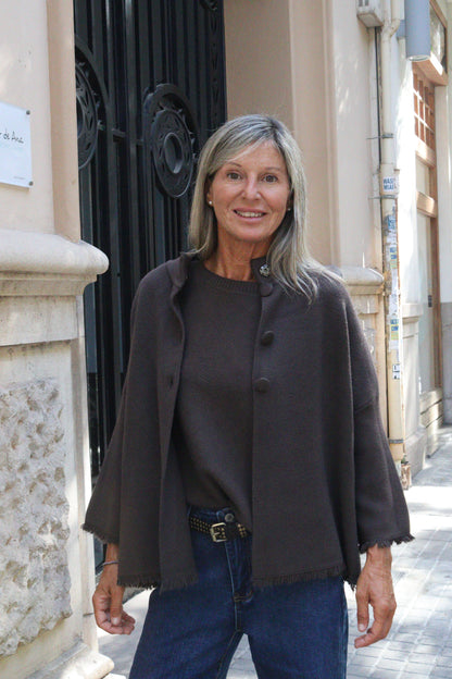 CHAQUETA VICTORIA CHOCOLATE