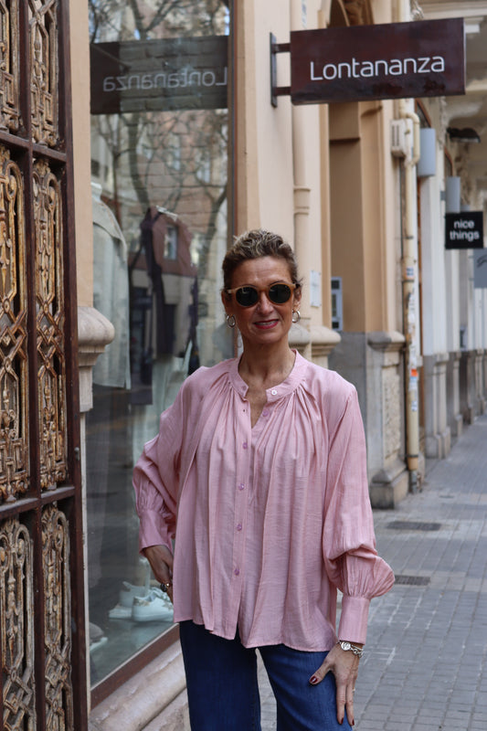 BLUSA SICILIA ROSA