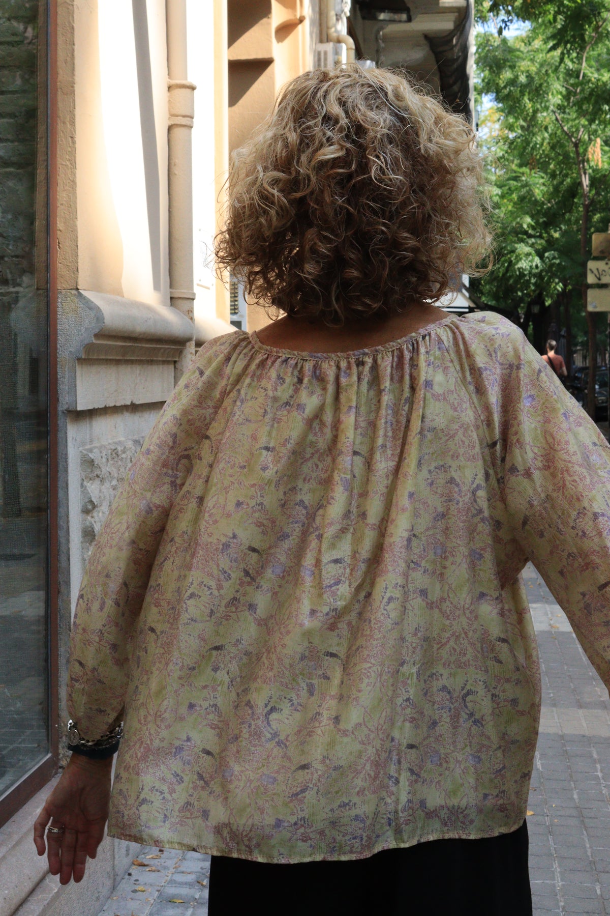 CAMISA SILVIA MOSTAZA