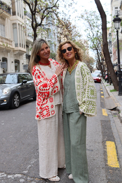 CHAQUETA NIZA PISTACHO
