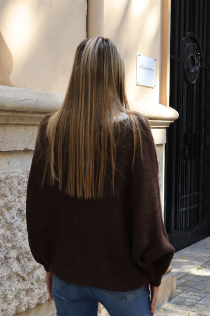 JERSEY CRUZADO CHOCOLATE