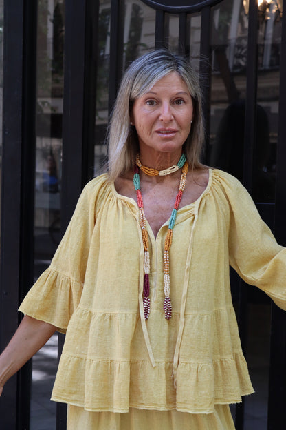 BLUSA CELIA AMARILLA