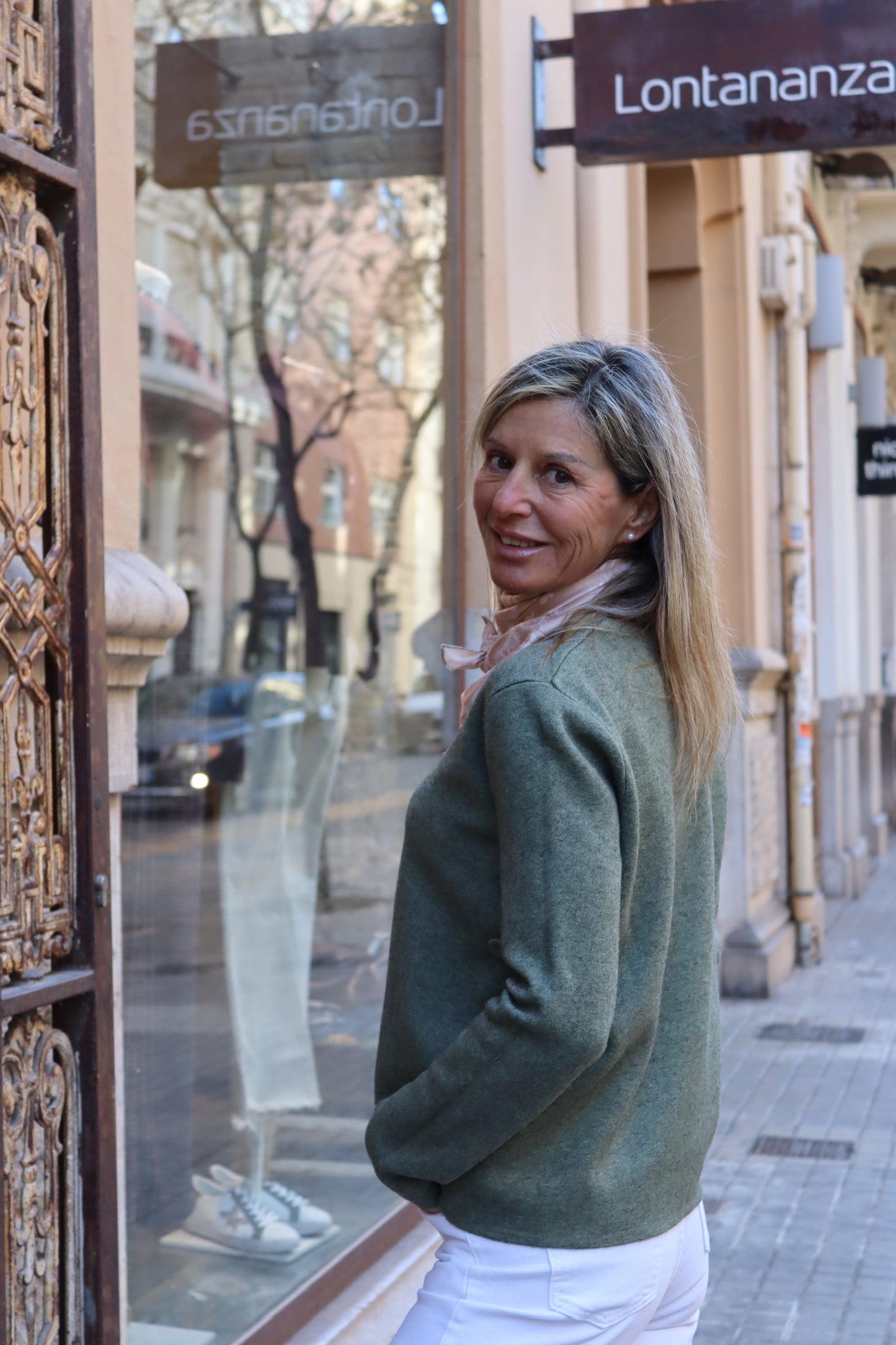 JERSEY BOTONES VERDE