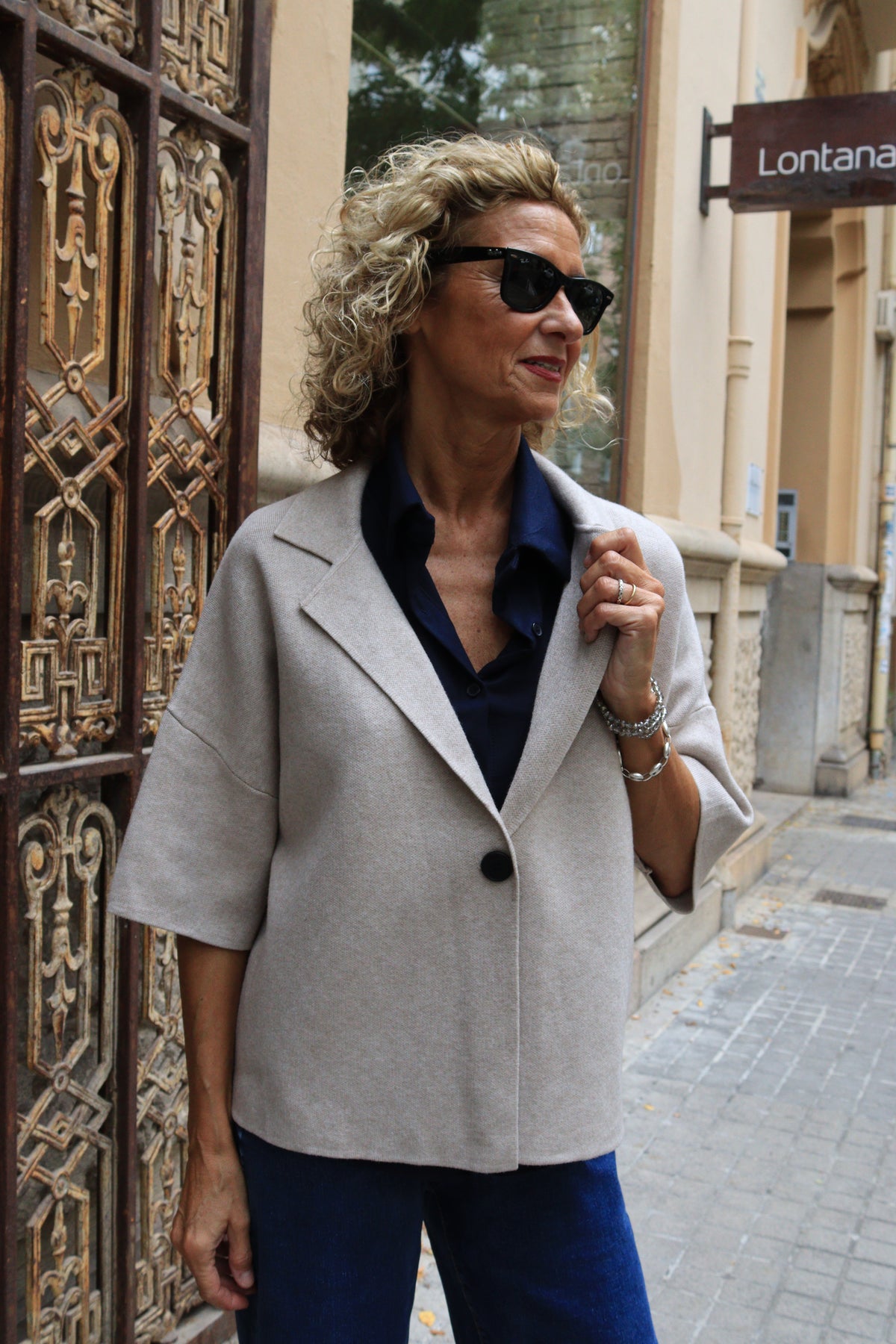 CHAQUETA CELIA BEIGE
