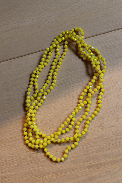 COLLAR ZOE MINI AMARILLO