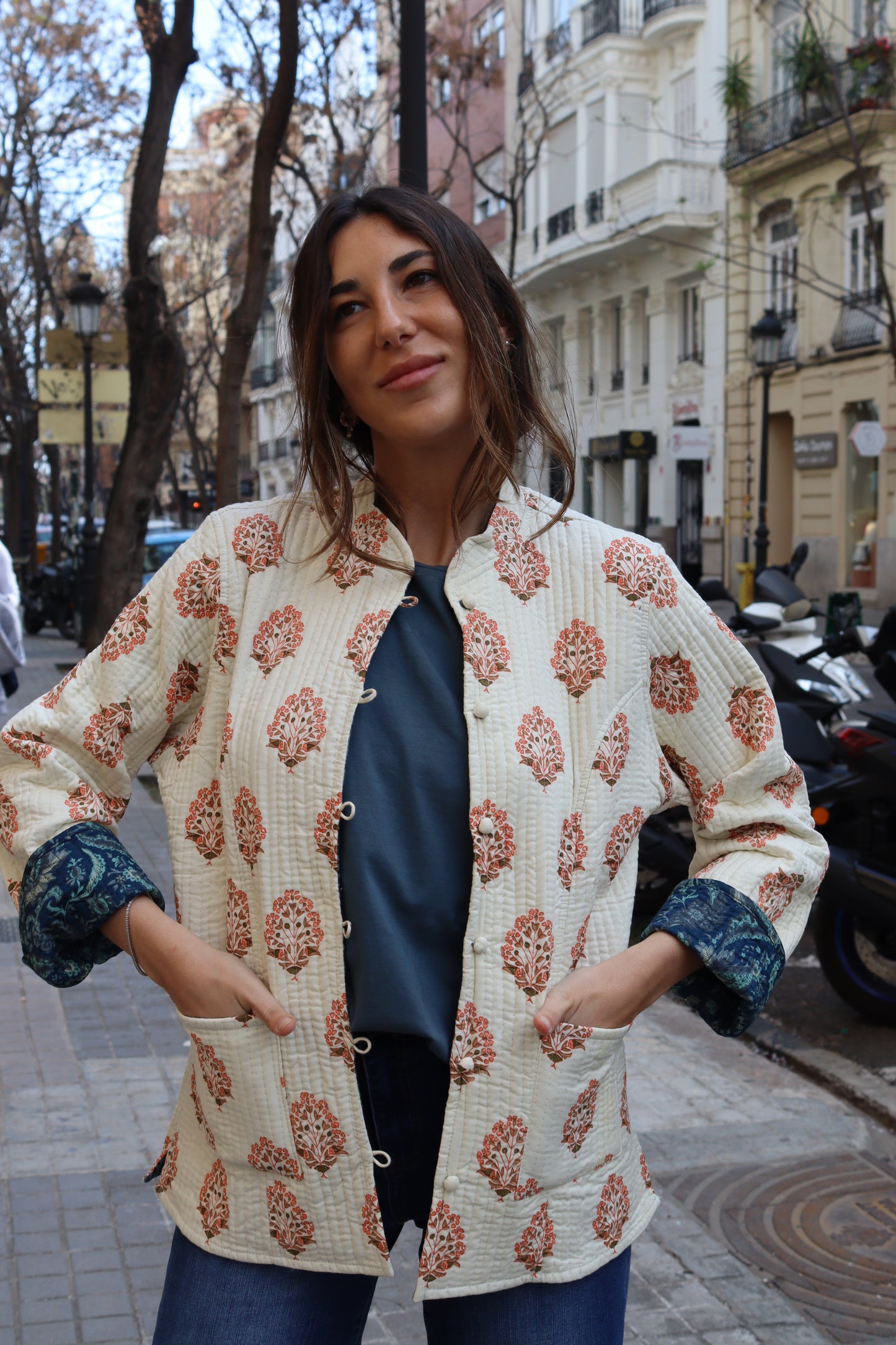 CHAQUETA REVERSIBLE S/M