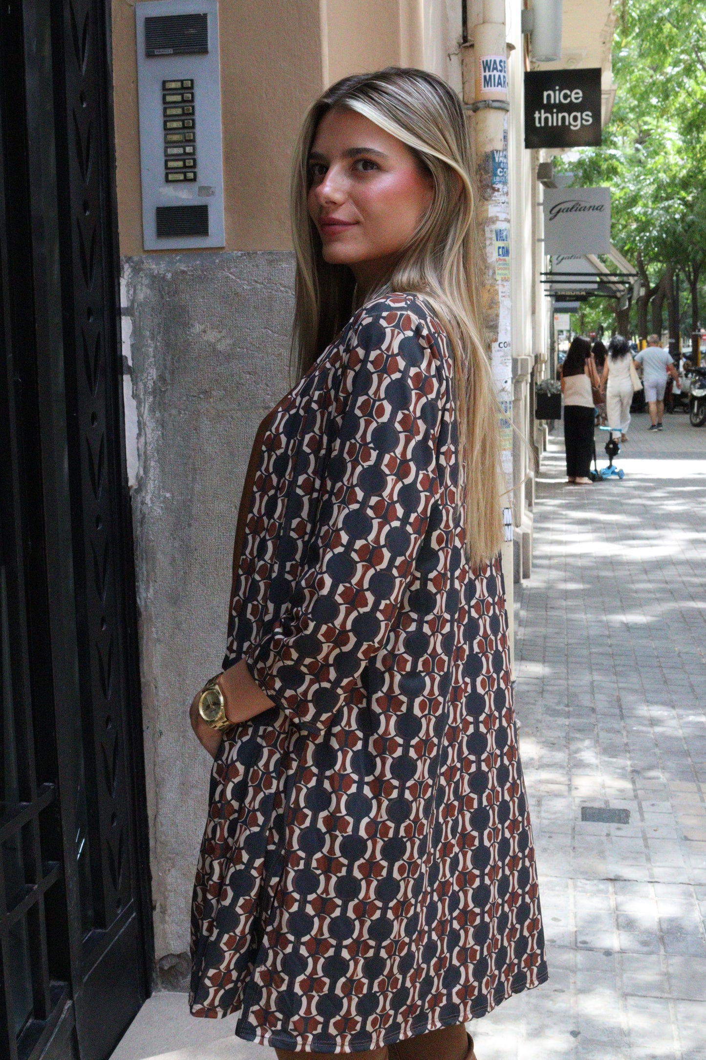 KIMONO MARIA TERRACOTA
