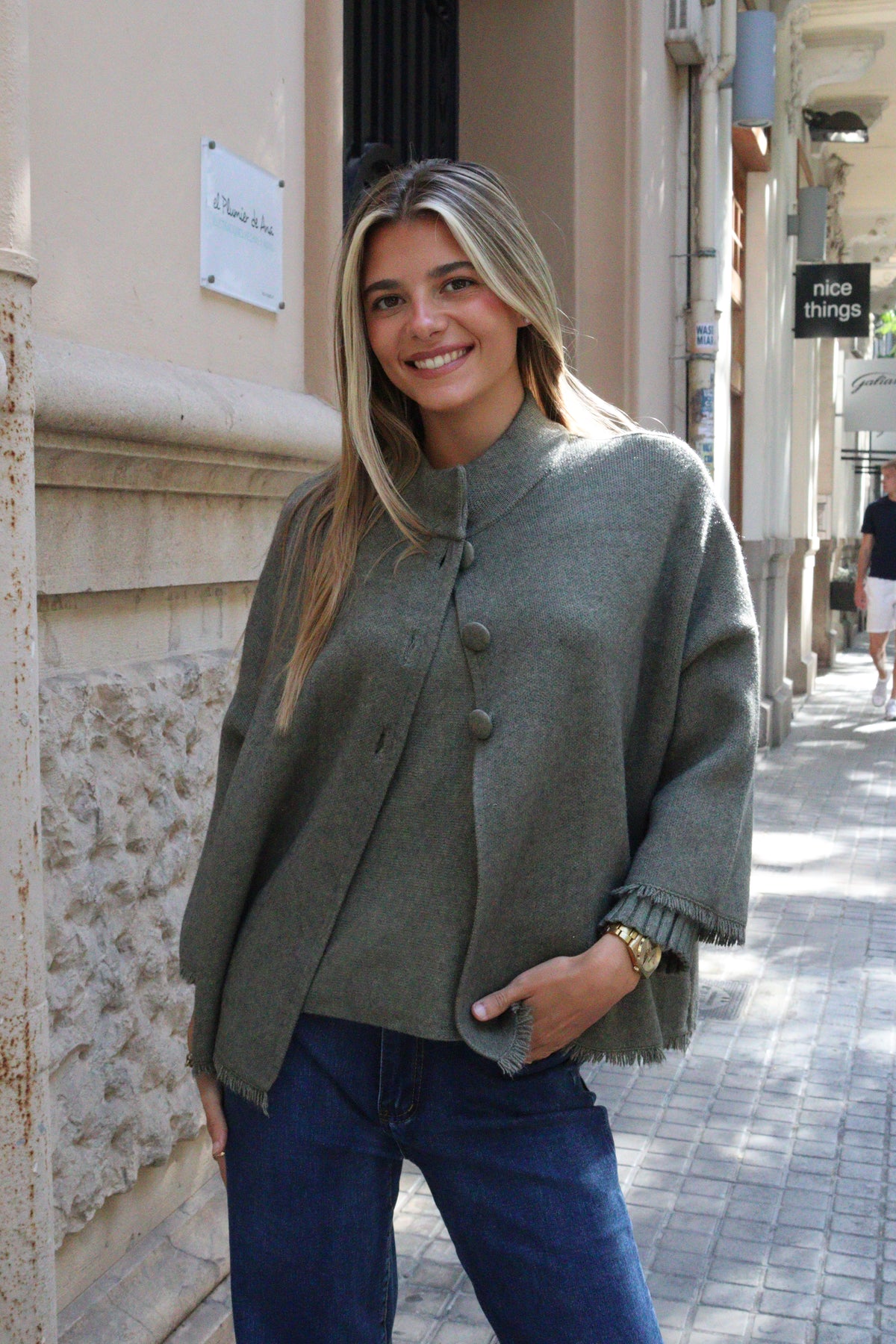 CHAQUETA VICTORIA VERDE