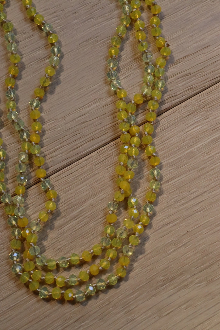 COLLAR ZOE MULTI AMARILLO