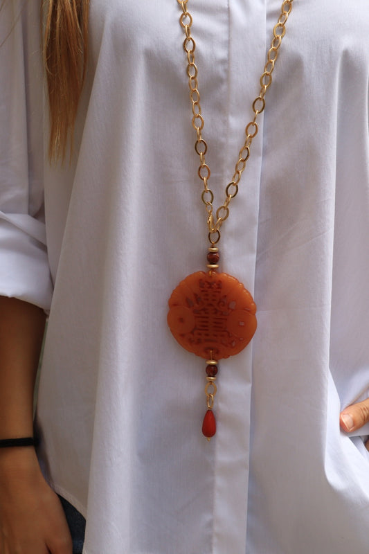 COLLAR JAIPUR OCRE