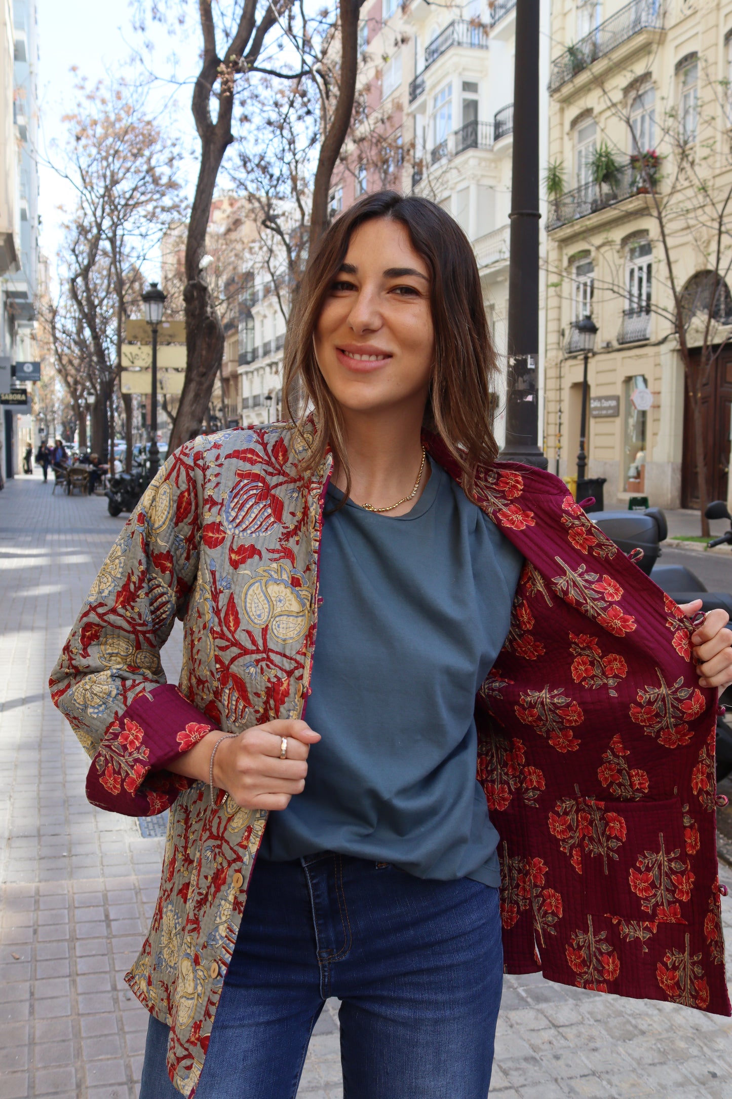 CHAQUETA REVERSIBLE S/M