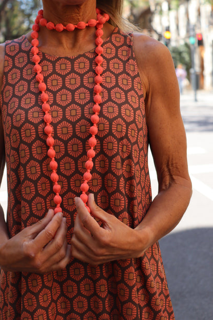 VESTIDO PILAR TERRACOTA