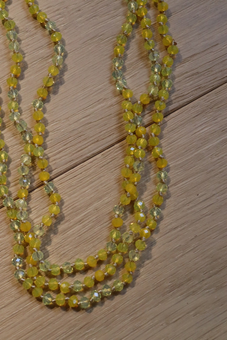 COLLAR ZOE MULTI AMARILLO
